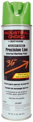 Rust-Oleum - 17 fl oz Green Marking Paint - 600' to 700' Coverage at 1" Wide, Solvent-Based Formula - Benchmark Tooling