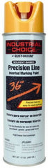 Rust-Oleum - 17 fl oz Yellow Marking Paint - 600' to 700' Coverage at 1" Wide, Solvent-Based Formula - Benchmark Tooling