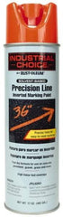 Rust-Oleum - 17 fl oz Red Marking Paint - 600' to 700' Coverage at 1" Wide, Solvent-Based Formula - Benchmark Tooling