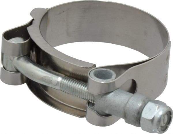 Campbell Fittings - 1-7/8" Hose, 3/4" Wide x 0.025" Thick, T-Bolt Band Clamp - Stainless Steel - Benchmark Tooling