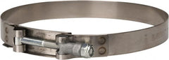 Campbell Fittings - 6" Hose, 3/4" Wide x 0.025" Thick, T-Bolt Band Clamp - Benchmark Tooling