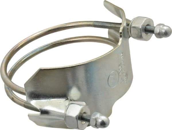 Kuriyama of America - 3" Hose, Spiral Double Bolt Hose Clamp - Plated Steel - Benchmark Tooling