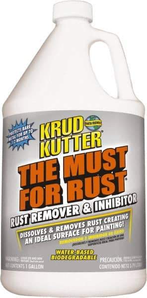 Krud Kutter - 1 Gal Bottle Rust Remover - Removes Rust Deposits - Benchmark Tooling