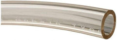 Made in USA - 5/8" ID x 7/8" OD, 1/8" Wall Thickness, Cut to Length (50' Standard Length) Plastic Tube - Clear, 30 Max psi, 65 Hardness - Benchmark Tooling