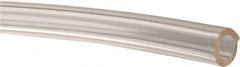 Made in USA - 3/16" ID x 5/16" OD, 1/16" Wall Thickness, Cut to Length (50' Standard Length) Plastic Tube - Clear, 32 Max psi, 40 Hardness - Benchmark Tooling