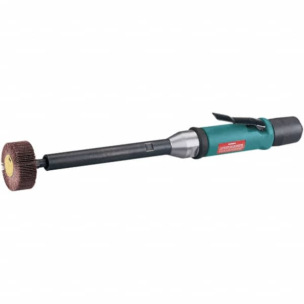 Dynabrade - 0.5 hp, 18,000 RPM Finishing Sander - 30 CFM Air Consumption, 6.21 bar Air Pressure, 1/4 NPT Inlet - Benchmark Tooling