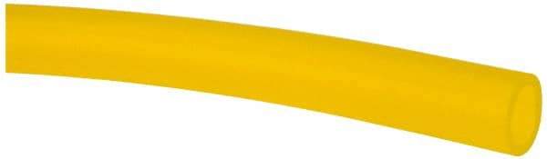 Made in USA - 5/16" ID x 7/16" OD, 1/16" Wall Thickness, Cut to Length (50' Standard Length) Tygon Tube - Yellow, 24 Max psi, 57 Hardness - Benchmark Tooling