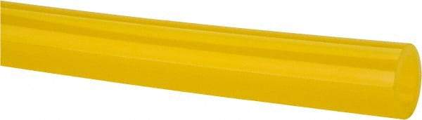 Made in USA - 1/2" ID x 3/4" OD, 1/8" Wall Thickness, Cut to Length (50' Standard Length) Tygon Tube - Yellow, 29 Max psi, 57 Hardness - Benchmark Tooling