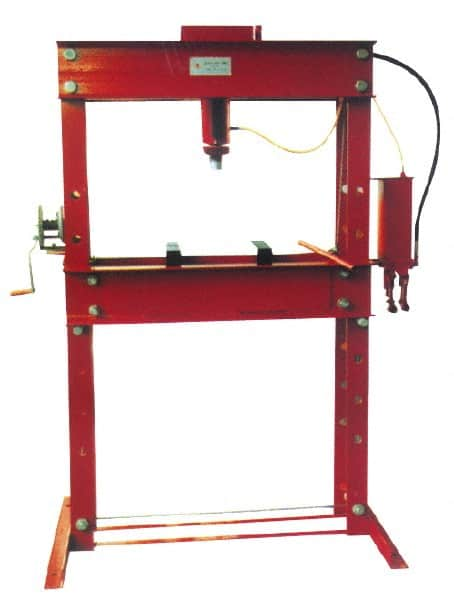 Enco - 45 Ton Hydraulic Shop Press - 6.88 Inch Stroke - Benchmark Tooling