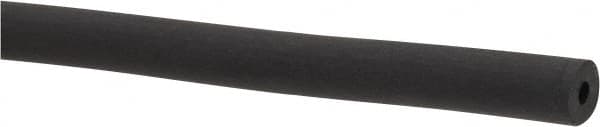 Made in USA - 1/8" ID x 3/8" OD, 1/8" Wall Thickness, Cut to Length (50' Standard Length) Norprene Tube - Black, 10 Max psi, 60 Shore A Hardness - Benchmark Tooling