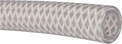 Made in USA - 3/8" ID x 5/8" OD, 1/8" Wall Thickness, Cut to Length (100' Standard Length) PVC Tube - Clear, 180 Max psi, 80 Hardness - Benchmark Tooling