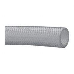 Made in USA - 1" ID x 1-5/16" OD, 5/32" Wall Thickness, Cut to Length (100' Standard Length) PVC Tube - Clear, 96 Max psi, 80 Hardness - Benchmark Tooling