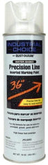 Rust-Oleum - 17 fl oz Clear Marking Paint - 600' to 700' Coverage at 1" Wide, Water-Based Formula - Benchmark Tooling