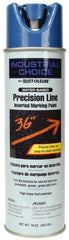 Rust-Oleum - 17 fl oz Blue Marking Paint - 600' to 700' Coverage at 1" Wide, Water-Based Formula - Benchmark Tooling
