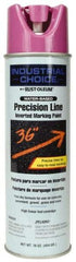 Rust-Oleum - 17 fl oz Purple Marking Paint - 600' to 700' Coverage at 1" Wide, Water-Based Formula - Benchmark Tooling