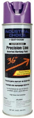Rust-Oleum - 17 fl oz Purple Marking Paint - 600' to 700' Coverage at 1" Wide, Water-Based Formula - Benchmark Tooling