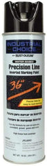 Rust-Oleum - 17 fl oz Black Marking Paint - 600' to 700' Coverage at 1" Wide, Water-Based Formula - Benchmark Tooling