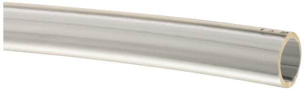 Made in USA - 1/2" ID x 5/8" OD, 1/16" Wall Thickness, Cut to Length (100' Standard Length) Polyurethane Tube - Clear, 23 Max psi - Benchmark Tooling