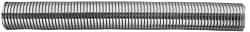 Federal Hose - 3-1/2" ID, 1,800°F Max, Stainless Steel Unlined Flexible Metal Duct Hose - 16-1/2" Bend Radius, 25' Long - Benchmark Tooling