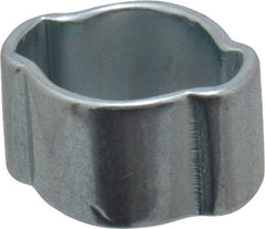 Oetiker - 5 to 7mm, Zinc-Plated 2-Ear Clamp - 1/4" Noml Size, 3.14mm Inner Width, 6mm Wide x 0.7mm Thick, Carbon Steel - Benchmark Tooling