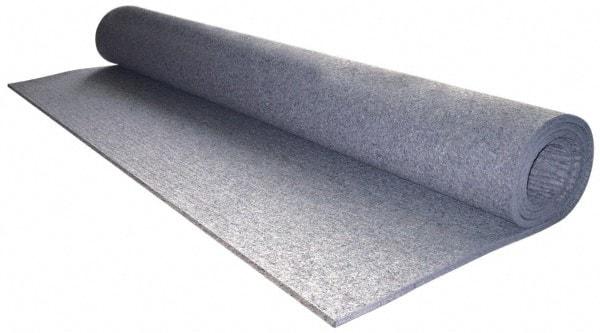 Made in USA - 1/4 Inch Thick x 72 Inch Wide x 60 Inch Long, Pressed Wool Felt Sheet - 3.1 Lbs/Square Yd., Gray, 250 psi - Benchmark Tooling