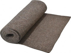 Made in USA - 1/8 Inch Thick x 72 Inch Wide x 12 Inch Long, Pressed Wool Felt Sheet - 1.1 Lbs/Square Yd., Gray, 75 psi - Benchmark Tooling