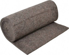 Made in USA - 1/4 Inch Thick x 72 Inch Wide x 12 Inch Long, Pressed Wool Felt Sheet - 2.1 Lbs/Square Yd., Gray, 75 psi - Benchmark Tooling