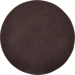 Norton - 2" Diam, 120 Grit Aluminum Oxide Adhesive PSA Disc - Medium Grade, Brown, X Weighted Backing, Flexible - Benchmark Tooling