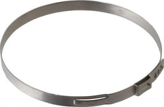 Oetiker - Stepless Ear Clamp - 3-5/16" Noml Size, 10mm Inner Width, 7mm Wide x 0.6mm Thick, Stainless Steel - Benchmark Tooling