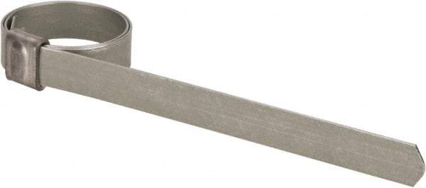 IDEAL TRIDON - 13/16" ID Galvanized Steel Preformed J-Type Clamp - 3/8" Wide, 0.025" Thick - Benchmark Tooling