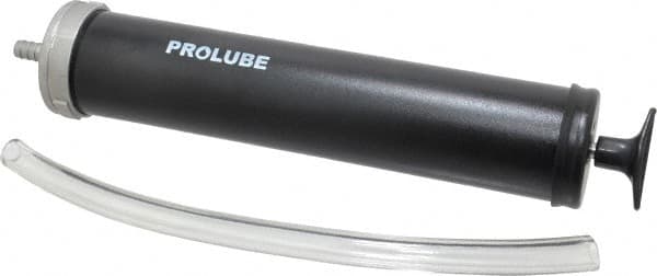 PRO-LUBE - Oil Lubrication Aluminum Suction Gun - For 16 oz Container, Use with Non-Corrosive Liquids - Benchmark Tooling