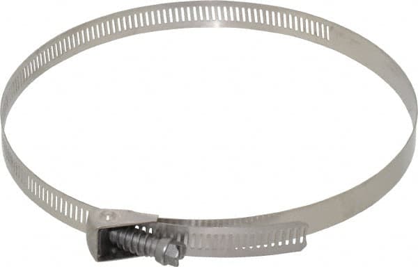 IDEAL TRIDON - SAE Size 104, 3 to 7" Diam, Stainless Steel Quick Release Worm Drive Clamp - 1/2" Wide, Material Grade 301, Series 550 - Benchmark Tooling