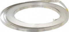 IDEAL TRIDON - Grade 201, Stainless Steel Banding Strap Roll - 1/2" Wide x 0.03" Thick - Benchmark Tooling