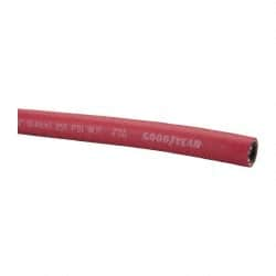 Continental ContiTech - 1/4" ID x 0.53" OD CTL Oil Resistant Air Hose - 250 Working psi, 0 to 180°F, Red - Benchmark Tooling