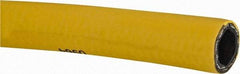 Continental ContiTech - 50' Long, 3/4" Fitting, 0 to 200°F, Nitrile High Temp & High Pressure Hose - 3/4" Inside x 1.14" Outside Diam, Yellow, 1,000 psi - Benchmark Tooling