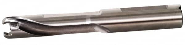Kennametal - 11.5 to 12mm Diam, 3xD, 36mm Max Depth, 12mm Shank Diam, 55.7mm Flute, 107mm OAL, Replaceable Tip Drill - KTIP1150HPM Insert, M Seat Size, Series KenTIP - Benchmark Tooling