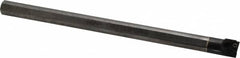 Kennametal - 15.24mm Min Bore Diam, 203.2mm OAL, 1/2" Shank Diam, E-STLP Indexable Boring Bar - TP.. Insert, Screw Holding Method - Benchmark Tooling