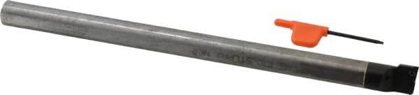 Kennametal - 19.56mm Min Bore Diam, 254mm OAL, 5/8" Shank Diam, E-STLP Indexable Boring Bar - TP.. Insert, Screw Holding Method - Benchmark Tooling