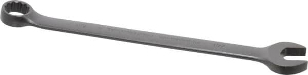 Proto - 7/8" 12 Point Offset Combination Wrench - 15° Offset Angle, 12-1/2" OAL, Steel, Black Finish - Benchmark Tooling