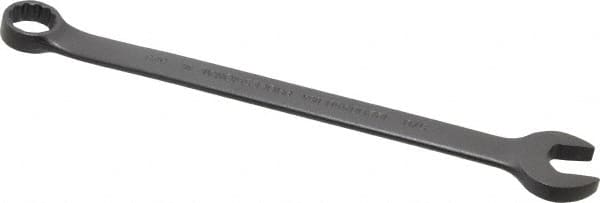Proto - 5/8" 12 Point Combination Wrench - 15° Offset Angle, 9-13/32" OAL, Steel, Black Finish - Benchmark Tooling