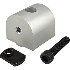 80/20 Inc. - 1-1/2" Wide x 1.6094" High x 1-1/2" Long Open Shelving 90 Degree Pivot Nub - Benchmark Tooling