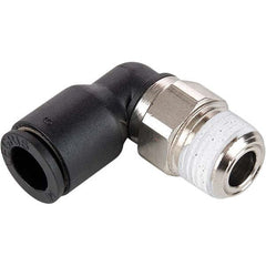Legris - Plastic Push-To-Connect Tube Fittings Type: Male Elbow Tube Outside Diameter (mm): 14 - Benchmark Tooling