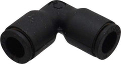 Legris - 1/4" Outside Diam, Nylon Push-to-Connect Tube Union Elbow - 290 Max psi - Benchmark Tooling