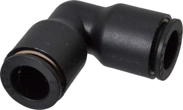 Legris - 3/8" Outside Diam, Nylon Push-to-Connect Tube Union Elbow - 290 Max psi - Benchmark Tooling