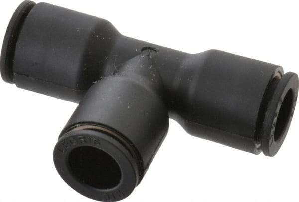 Legris - 3/8" Outside Diam, Nylon Push-to-Connect Tube Union Tee - 290 Max psi - Benchmark Tooling
