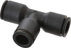 Legris - 3/8" Outside Diam, Nylon Push-to-Connect Tube Union Tee - 290 Max psi - Benchmark Tooling