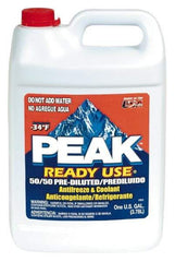 Peak - 1 Gal Conventional Premixed Antifreeze & Coolant - Ethylene Glycol & De-Ionized Water Composition - Benchmark Tooling