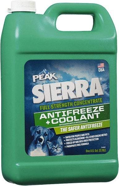 Peak - 1 Gal Antifreeze & Coolant - Propylene Glycol & Conventional Inhibitors Composition - Benchmark Tooling