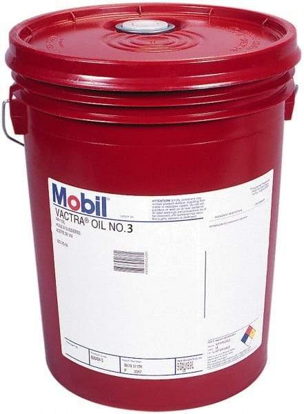 Mobil - 5 Gal Pail, Mineral Way Oil - ISO Grade 150, SAE Grade 15 - Benchmark Tooling