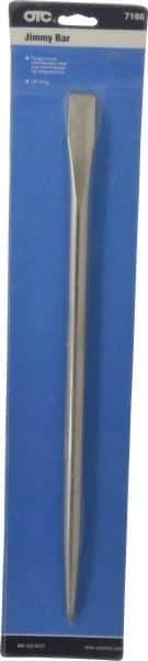 OTC - 18" Long, 5/8" OD, Steel Jimmy Bar - Automotive Hand Tool - Benchmark Tooling